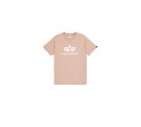 Alpha Industries Basic Big Logo T-Shirt Camisetas Talla S - rosa