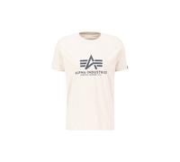 Alpha Industries Basic Big Logo T-Shirt Camisetas Talla XL - Blanco