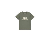 Alpha Industries Basic Big Logo T-Shirt Camisetas Talla XS - Verde