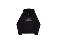 Alpha Industries Basic Big Logo TPU Hoodie Sudaderas con capucha Talla XL - Negro