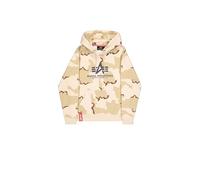 Alpha Industries Basic BL Camo Hoodie para Hombre Desert Camo 91 XXL