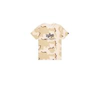ALPHA INDUSTRIES Camiseta beige / piel XL beige / piel