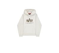 Alpha Industries Basic BL Effect Print Hoodie para Hombre Stone S