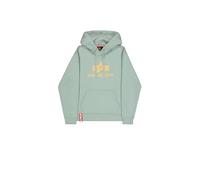 Alpha Industries Basic BL Hoodie para Hombre Frost Green XL