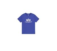 Alpha Industries Basic BL T-Shirt para Hombre Galactic Blue L