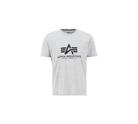 Alpha Industries Basic Big Logo T-Shirt Camisetas Talla 2XL - Gris