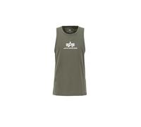 ALPHA INDUSTRIES Basic Camiseta, Verde (Dark Green-257), M para Hombre