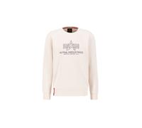 Alpha Industries Basic Embroidery Sweatshirt Sudaderas y sudaderas con capucha Talla XL - Blanco