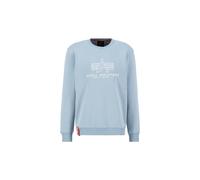 Alpha Industries Basic Embroidery Sweatshirt Sudaderas y sudaderas con capucha Talla XL - Gris azul
