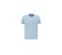 Alpha Industries Basic Embroidery T-Shirt Camisetas Talla S - Gris azul