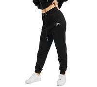 ALPHA INDUSTRIES Basic Jogger SL Wmn para Mujer, Talla S, Color Black