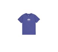 Alpha Industries Basic Mid Logo T-Shirt Camisetas Talla L - Púrpura