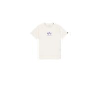 Alpha Industries Basic Mid Logo T-Shirt Camisetas Talla M - Blanco