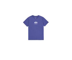 Alpha Industries Basic Mid Logo T-Shirt Camisetas Talla M - Púrpura