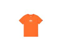 Alpha Industries Basic Mid Logo T-Shirt Camisetas Talla S - Naranja