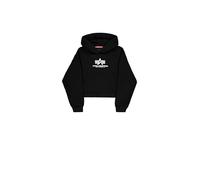 Alpha Industries Basic PP Hoodie para Mujer Black M