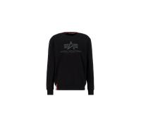 Alpha Industries Basic Rainbow Reflective Print Sweatshirt Sudaderas Talla L - Negro