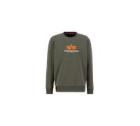 Alpha Industries Basic Rubber Sweatshirt Sudaderas Talla S - Verde