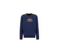 Alpha Industries Basic Rubber Sweatshirt Sudaderas Talla XL - Azul oscuro