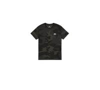 Alpha Industries Basic Small Logo Camo T-Shirt Camisetas Talla 2XL - Camuflaje negro