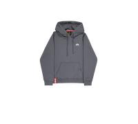 Alpha Industries Basic Small Logo Hoodie Sudaderas con capucha Talla 3XL - Gris oscuro