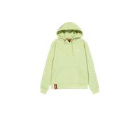 Alpha Industries Basic Small Logo Hoodie Sudaderas con capucha Talla L - Verde menta