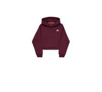 Alpha Industries Basic Small Logo Loose Hoodie Sudaderas con capucha Talla S - Rojo