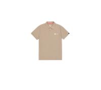 Alpha Industries Basic Small Logo Polo Polos Beige