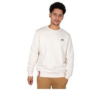 ALPHA INDUSTRIES Sudadera crema / negro M crema / negro
