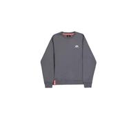 ALPHA INDUSTRIES Sudadera gris oscuro / blanco natural M EUR