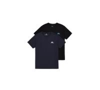 Alpha Industries Basic Small Logo T-Shirt 2 Pack Camisetas Talla L -