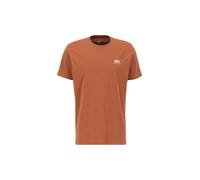 Alpha Industries Basic Small Logo T-Shirt Camisetas Talla 2XL - Marrón