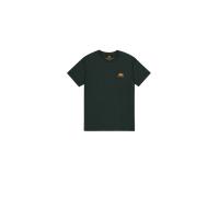 Alpha Industries Basic Small Logo T-Shirt Camisetas Talla 2XL - Verde gasolina