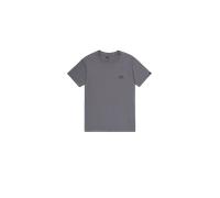 Alpha Industries Basic Small Logo T-Shirt Camisetas Talla L - Gris oscuro/Negro