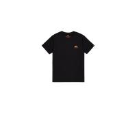 Alpha Industries Basic Small Logo T-Shirt Camisetas Talla M - Negro/Naranja neón