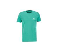 Alpha Industries Basic Small Logo T-Shirt Camisetas Talla S - Verde