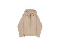 Alpha Industries Basic Small Logo Zip Hoodie Sudaderas con capucha Talla M - Beige
