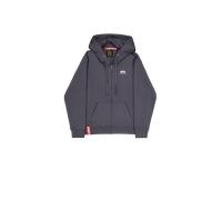 Alpha Industries Basic Small Logo Zip Hoodie Sudaderas con capucha Talla S - Gris oscuro