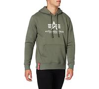 Alpha Industries Basic Big Logo Hoodie Sudaderas con capucha Talla L - Verde