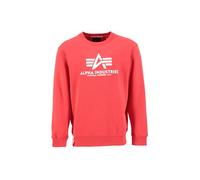 ALPHA INDUSTRIES Basic Sudadera, Hombre, Rojo (Speed Red - 328), XXL