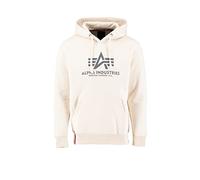ALPHA INDUSTRIES Basic Sudadera, para Hombre Blanco (White/Black-92), 3XL