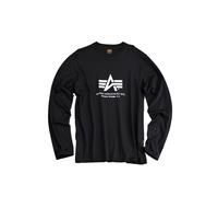 Alpha Industries Basic T - Camiseta LS / Unisex Negro XXL