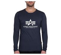 ALPHA INDUSTRIES Camiseta navy / blanco, Talla S