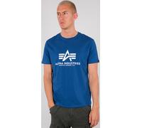 Alpha Industries Basic T-shirt, blanco-azul, tamaño XS para Hombres