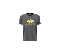 ALPHA INDUSTRIES Basic Camiseta, Gris (Charcoal Heather-315), XL para Hombre