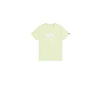 Alpha Industries Basic T-Shirt para Hombre Arctic Lime M