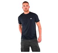 ALPHA INDUSTRIES Basic T Small Logo Camiseta, Azul (Rep.Blue-07), M para Hombre