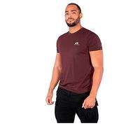 ALPHA INDUSTRIES Basic T Small Logo Camiseta, Rojo (Deep Maroon-21), M para Hombre