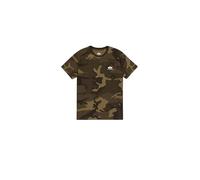 ALPHA INDUSTRIES Basic T Small Logo Camo Camiseta Hombre (Pack de 1)
