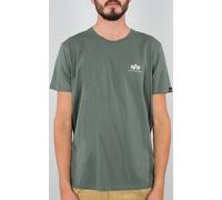 Alpha Industries Basic T Small Logo T-shirt, verde, tamaño XS para Hombres